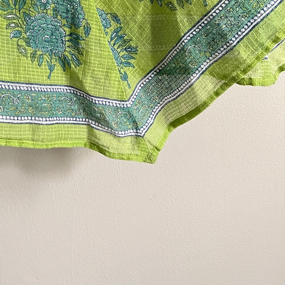Coldwater Creek Flowy Boho Handkerchief Hem Skirt M - Picture 4 of 11